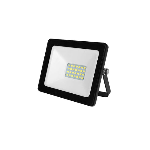 BLACK LED SMD FLOOD LUMINAIRE IP66 20W GREEN 230V Q20G