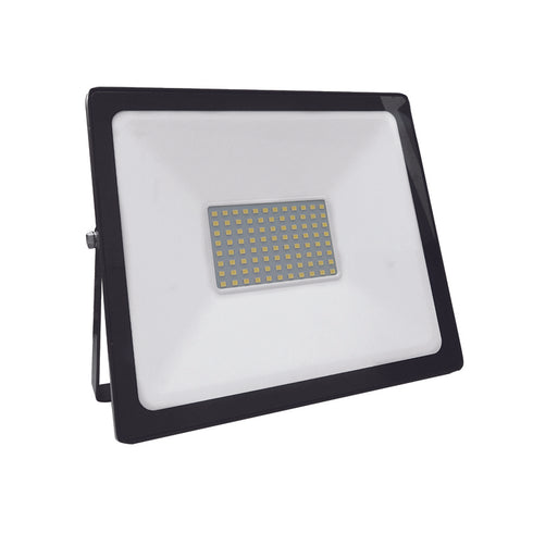 BLACK LED SMD FLOOD LUMINAIRE IP66 70W 3000K 6000Lm 230V RA80