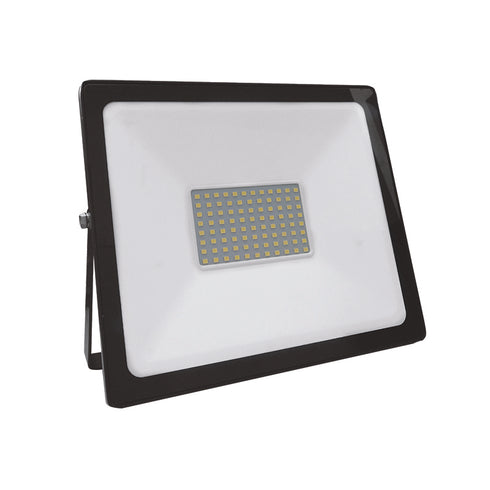 BLACK LED SMD FLOOD LUMINAIRE IP66 70W 6000K 6400Lm 230V RA80