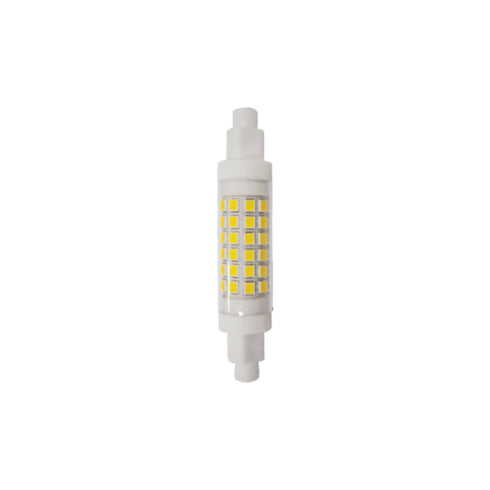 R7s SMD LED 5W 78mm 510Lm 3.000K 360° 230V AC Ra80 30.000Hrs R7S5WWS