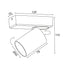ΕΠΙΤΟΙΧΟ Φ/Σ 1XGU10 ΛΕΥΚΟ ΑΛΟΥΜΙΝΙΟ 12Χ7X11CM ELITIS RA301S12WH