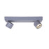 ^ WALLPAPER LED 10W COB 80 ° 3000K 800LM GRAY ALUMINUM 32X7XH10CM PLUTO