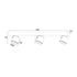 ^ WALLPAPER LED 15W COB 80 ° 3000K 1200LM GRAY ALUMINUM 54X7XH10CM PLUTO