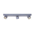 ^ WALLPAPER LED 15W COB 80 ° 3000K 1200LM GRAY ALUMINUM 54X7XH10CM PLUTO