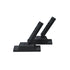 ROOFPATH SET OF 2PCS BLACK BASE HOLDER WITH 45° ADJUSTABLE ROD ROPAB