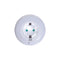 LED NIGHT LAMP 0.5W WITH SOCKET SOCKET, SENSOR, WHITE/BLUE/RED LIGHT, WHITE PLASTIC 230V IP20