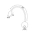 ΕΠΙΤΟΙΧΟ ΣΠΟΤ ΣΠΙΡΑΛ LED 3W ΜΑΤ ΛΕΥΚΟ 50° 210Lm 3.000Κ 230V SWAN SF126BLED330W