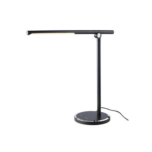 ΕΠΙΤΡΑΠΕΖΙΟ Φ/Σ LED 7W ΜΑΥΡΟ CCT 300LM DIMMABLE+TOUCH SWITCH+USB CHARGER DEGAS SF1816LEDB