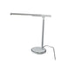DESK TABLE LED 7W SILVER + WHITE CCT 300LM DIMMABLE + TOUCH SWITCH + USB CHARGER DEGAS