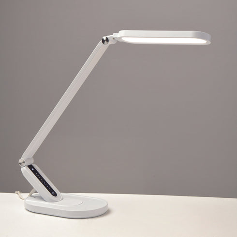 TABLE F/S LED 10W 800LM FRITZ WHITE CCT+DIMMABLE+TOUCH SWITCH+USB CHARGER