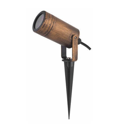 RUST SPOT LUMINAIRE GU10 MAX. 3W LED IP65 & GARDEN SPIKE SL7030R
