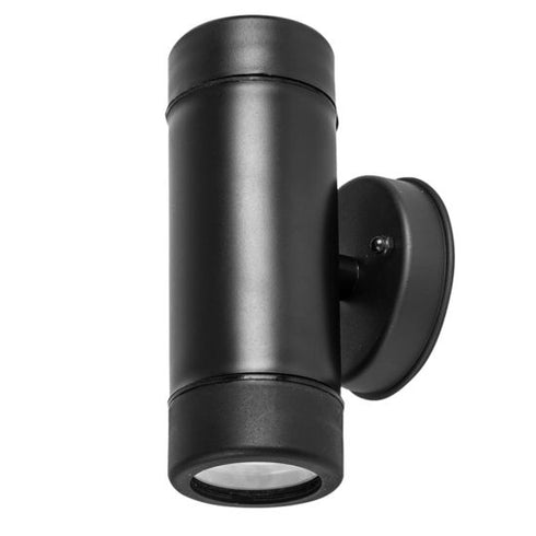 UP-DOWN BLACK PP WALL LIGHT GU10Max.2x3W LED IP65 SL7031B