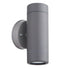 UP-DOWN GREY PP WALL LIGHT GU10Max.2x3W LED IP65 SL7031G