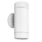 UP-DOWN WHITE PP WALL LIGHT GU10Max.2x3W LED IP65 SL7031W