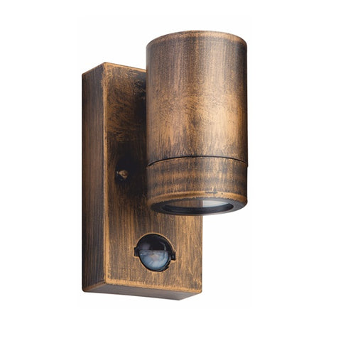 SENSOR ONE BEAM RUST WALL LUMINAIRE GU10 MAX. 3W LED IP65 SL7032RS