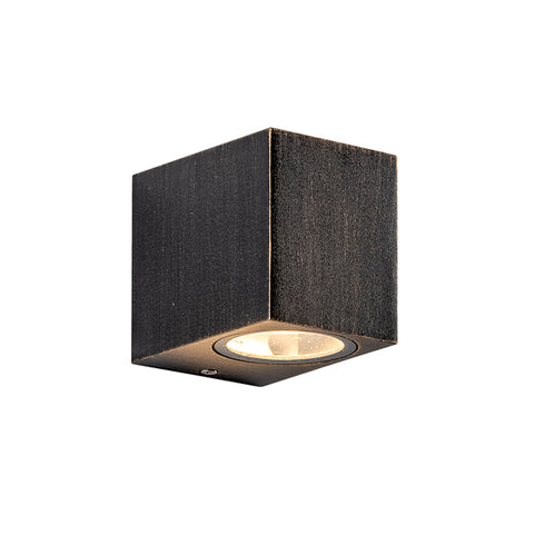 GU10 WALL LUMINAIRE PLASTIC 230V AC RUST IP65 MAX 3W LED SL8110GU10R