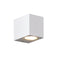 GU10 WALL LUMINAIRE PLASTIC 230V AC WHITE IP65 MAX 3W LED SL8110GU10W