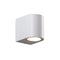 GU10 WALL LUMINAIRE PLASTIC 230V AC WHITE IP65 MAX 3W LED SL8210GU10W