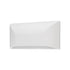 LED WALL RECTANGLE LUMINAIRE WHITE 230V AC IP65 6W 3000K 350LM RA80 SLIM22W