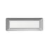 LED WALL RECTANGLE LUMINAIRE GREY 230V AC IP65 4W 3000K 290LM RA80 SLIM31N
