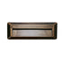 LED WALL RECTANGLE LUMINAIRE RUST 230V AC IP65 2W 3000K 100LM RA80 SLIM32NR