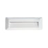 LED WALL RECTANGLE LUMINAIRE WHITE 230V AC IP65 2W 3000K 100LM RA80 SLIM32NW