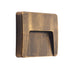 LED WALL SQUARE LUMINAIRE RUST 230V AC IP65 3W 3000K 200LM RA80 SLIM42R