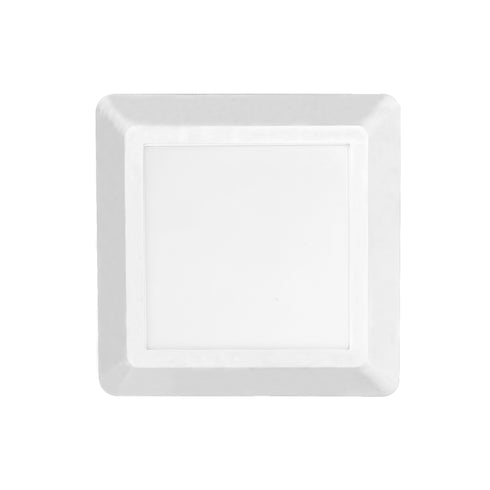 LED WALL SQUARE LUMINAIRE WHITE 230V AC IP65 4W 3000K 270LM RA80 SLIM51NW