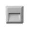LED WALL SQUARE LUMINAIRE GREY 230V AC IP65 2W 3000K 100LM RA80 SLIM52N