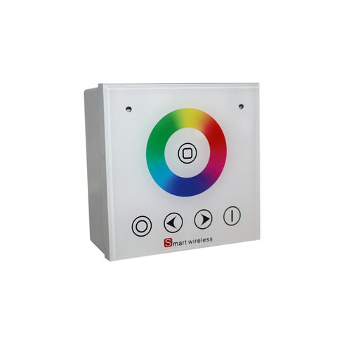 WALL TOUCH CONTROLLER FOR LED SMART WIRELESS RGB SYSTEM SMARTRGBT