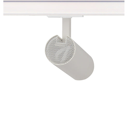 SAND WHITE LED TRACK LUMINAIRE 10W 3000K 1-PHASE 36° 1000LM 230V AC Ra80 Φ55*153MM 5YRS SOLINE1030W2