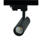 SAND BLACK LED TRACK LUMINAIRE 10W 4000K 3-PHASE 36° 1050LM 230V AC Ra80 Φ55*153MM 5YRS SOLINE1040B4