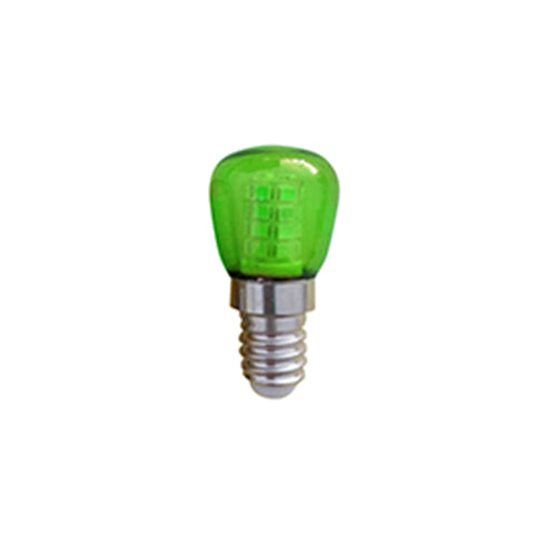 E14 LED 1W GREEN 230V AC 60Lm 2835SMD Ra80 ST26G