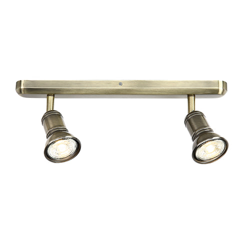 ΕΠΙΤΟΙΧΟ Φ/Σ 2ΧGU10 ΜΠΡΟΝΖΕ ΜΕΤΑΛΛΙΚΟ 3X6,2X14CM BRULEE SU282PBR