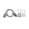 HANGING KIT FOR PROFILE WITH 1PC STEEL WIRE 2m & INSTALLATION ACCESSORIES SWAL