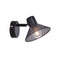 WALL-MOUNTED F/S 1XE14 PALOMA BLACK METALLIC 16X13X9CM