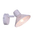 WALL-MOUNTED F/S 1XE14 PALOMA WHITE METALLIC 16X13X9CM