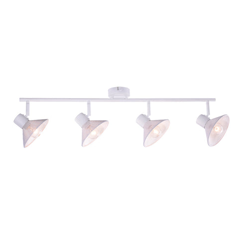 WALL-MOUNTED F/S 4XE14 PALOMA WHITE METALLIC 75X13X19CM