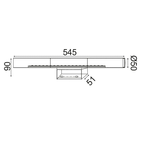 ΕΠΙΤΟΙΧΟ Φ/Σ LED SMD 13W 4000K 980LM IP44 TINKI ΑΚΡΥΛ.+ΜΕΤ/ΚΟ 55Χ5,1Χ9CM TINKI TNK75180413W