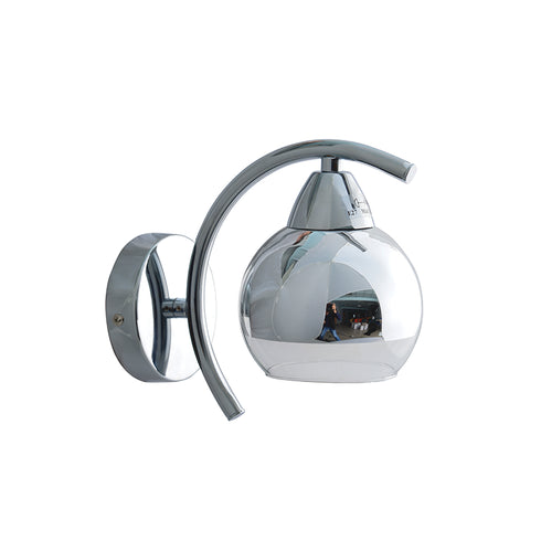 APLICA GLASS CHROME - TRANSPARENT 1XE27 ALIEN