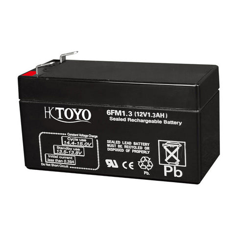 ΜΠΑΤΑΡΙΑ 12V 1.3Ah TOYO TO121