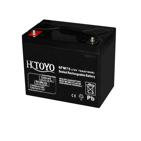 ΜΠΑΤΑΡΙΑ 12V 75Ah TOYO TO1275