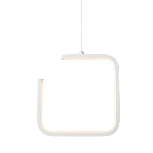 ΚΡΕΜΑΣΤΟ Φ/Σ LED 8W 3000K 780LM ΛΕΥΚΟ ΜΕΤΑΛΛΙΚΟ 22X11XH129CM EUCLID1 V27LEDP22WH