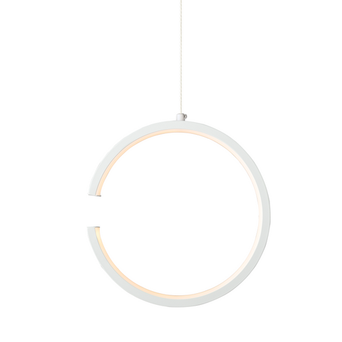 ΚΡΕΜΑΣΤΟ Φ/Σ LED 8W 3000K 750LM ΛΕΥΚΟ ΜΕΤΑΛΛΙΚΟ 22X11XH129CM EUCLID3 V28LEDP22WH