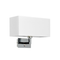 APPLIANCES 1XE27 WITH WHITE FABRIC LAMP TITCHIANO