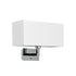 APPLIANCES 1XE27 WITH WHITE FABRIC LAMP TITCHIANO