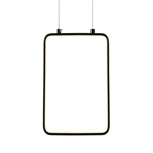 ΚΡΕΜΑΣΤΟ Φ/Σ LED 11W 3000K 1044LM ΜΑΥΡΟ ΜΕΤΑΛΛΙΚΟ 18X11XH136CM SYMETRIA V30LEDP18BK