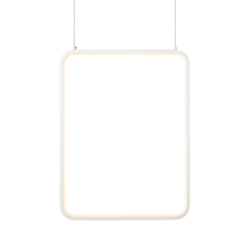ΚΡΕΜΑΣΤΟ Φ/Σ LED 19W 3000K 1820LM ΛΕΥΚΟ ΜΕΤΑΛΛΙΚΟ 36X14XH1520CM SYMETRIA V30LEDP36WH