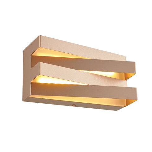 ^WALL F/S LED 12W 3000K 960LM DARK GOLD MET/CO 20X11X9CM MILANO