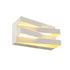 ^WALL F/S LED 12W 3000K 960LM WHITE MET/CO 20X11X9CM MILANO